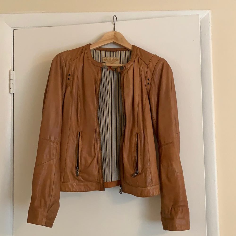 Leather jacket